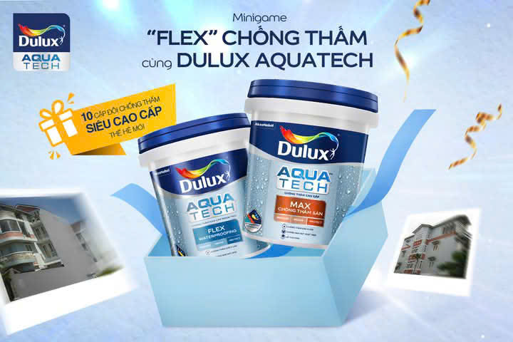 Chất chống thấm Dulux Aquatech Chống Thấm Vượt Trội